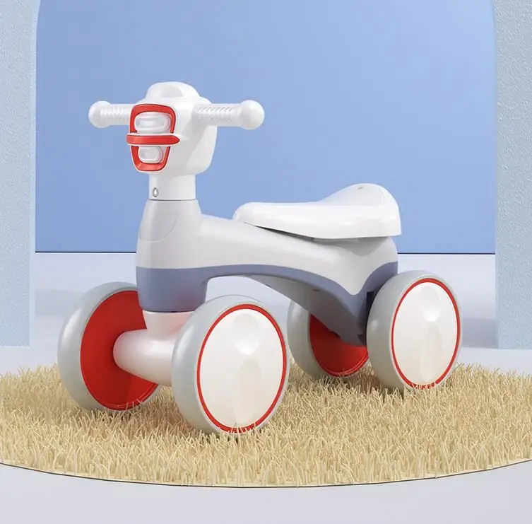 2022 Wholesale Low Price Flashing Light  Multi Music  Baby Walking Balance Bike with Bubble