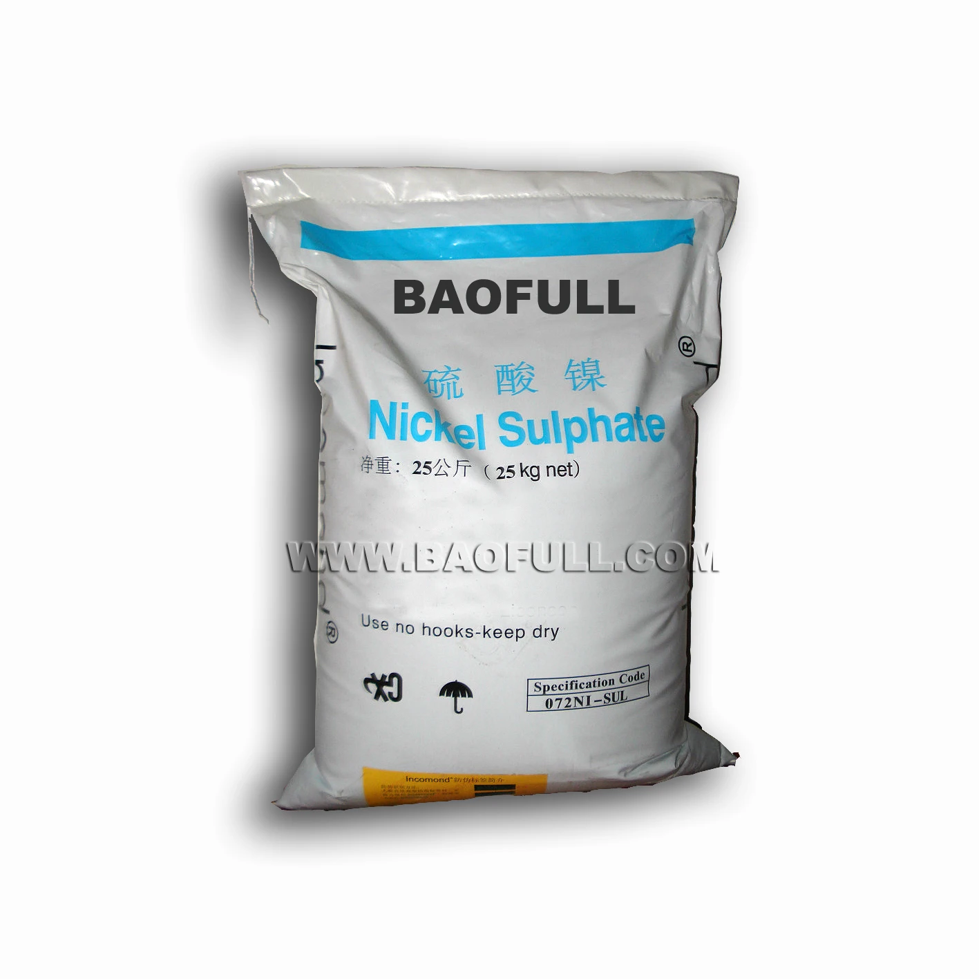 Никель-сульфат гексагидрат NiSO4.6H2O