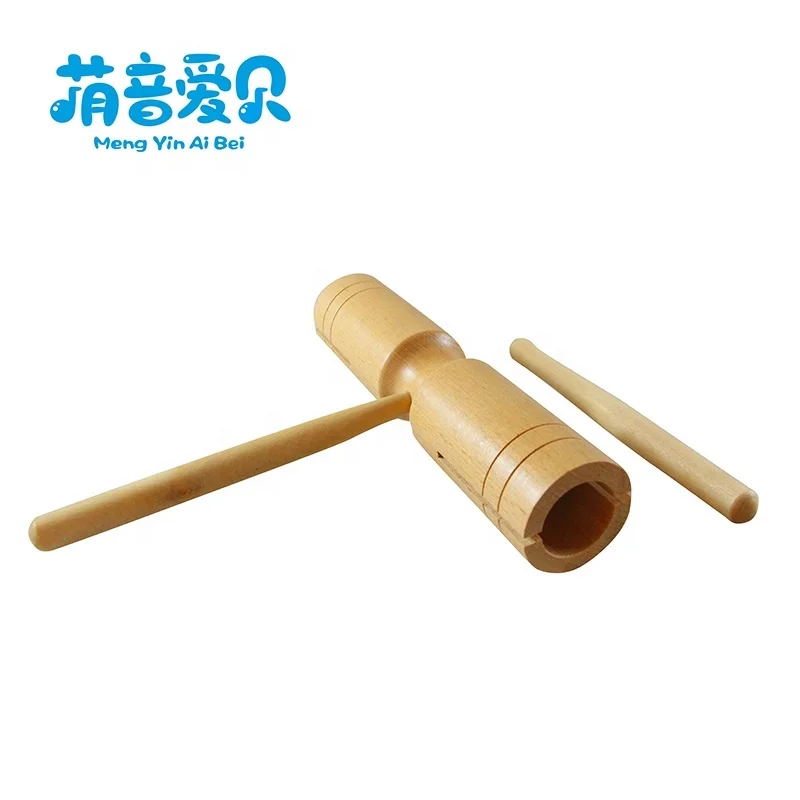 wood tone block agogo orff percussion  instrument