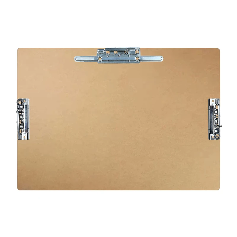 8115 Custom Logo Three Clip Extra Large  Clipboard MDF A3 A4 A5 A6 Clip Board