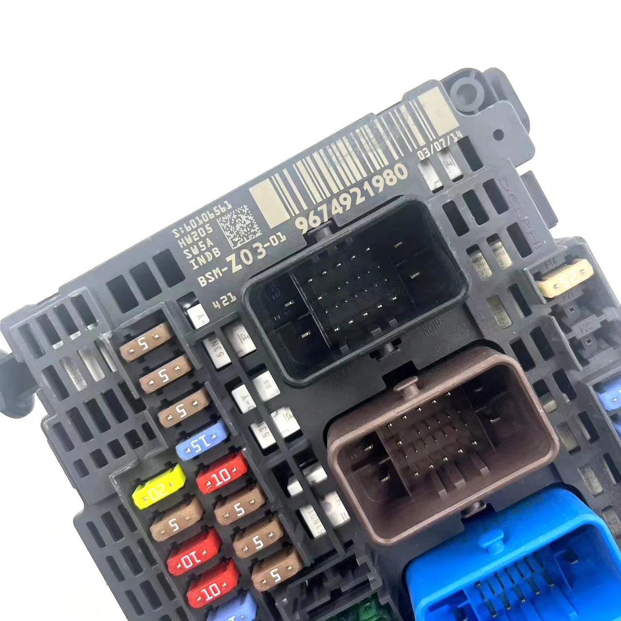 Engine servo box For Peugeot 508 Citroen 9674921980 Z03 BSM