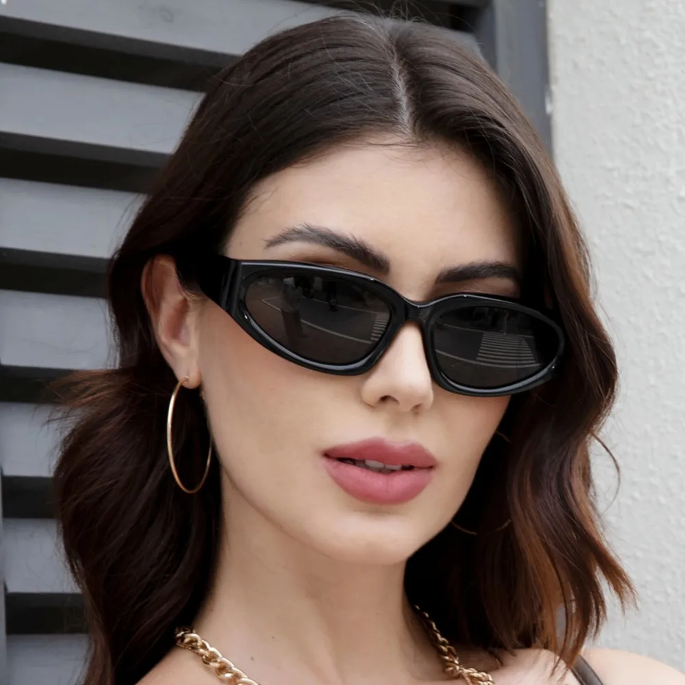 Super September Event Exclusive High-end eyewear Custom brand Fashion Sunglasses Manufacturers y2k Acetate Cat Eye Frame Women
