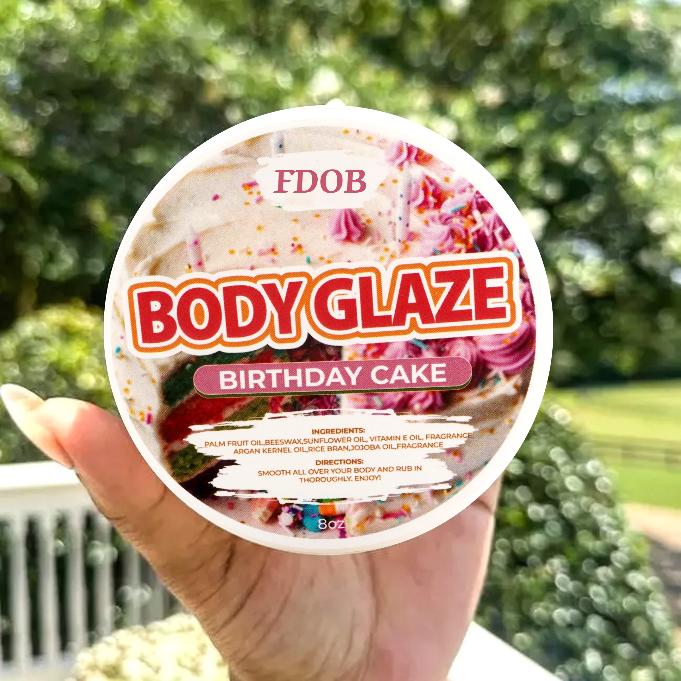 Wholesale Body Lotion Body Glaze Customizable Fragrance Birthday Cake 100% oil Naturals Shea Butter Shea butter for Body