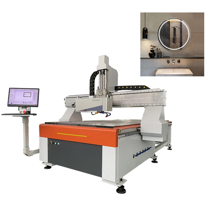 1300x2500mm Large Format Multifunctional Gantry Type Laser Marking Machine Water Cooling Stainless Steel Decoration