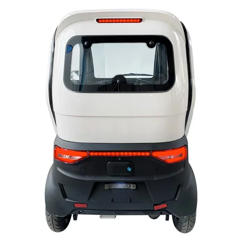 Gaea E6 Mini Cabin Car Fully Enclosed Mobility Scooter with 2 Seat for Elderly Adults