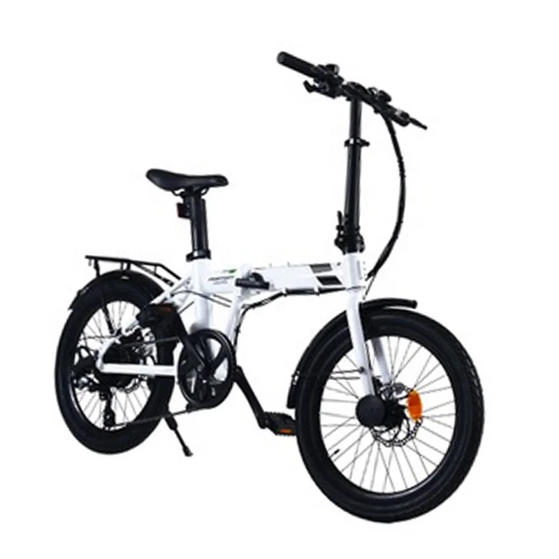 Hoya e-bike 250w 36v  china  electric bike 20 inch black and white  foldable bike spoke wheel  pedelec