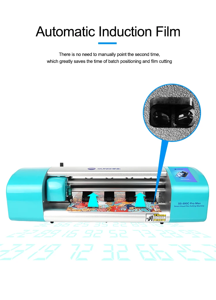 Защитная пленка для экрана резки SUNSHINE SS-890C гибкий гидрогель резак подходит всех телефонов