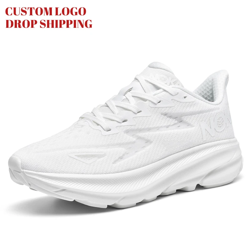 OEM/ODM Best Road Mesh Custom Logo Branded Trial Training Fashion Top Professional Soft White Men Running Sport Shoe For Men
