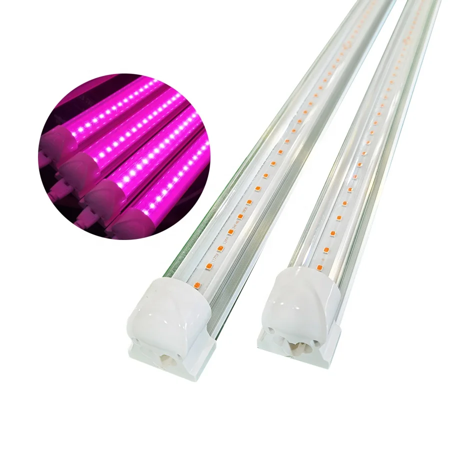  waterproof ip65 36 40 watt 4ft 5ft t8 red spectrum plant grow light led