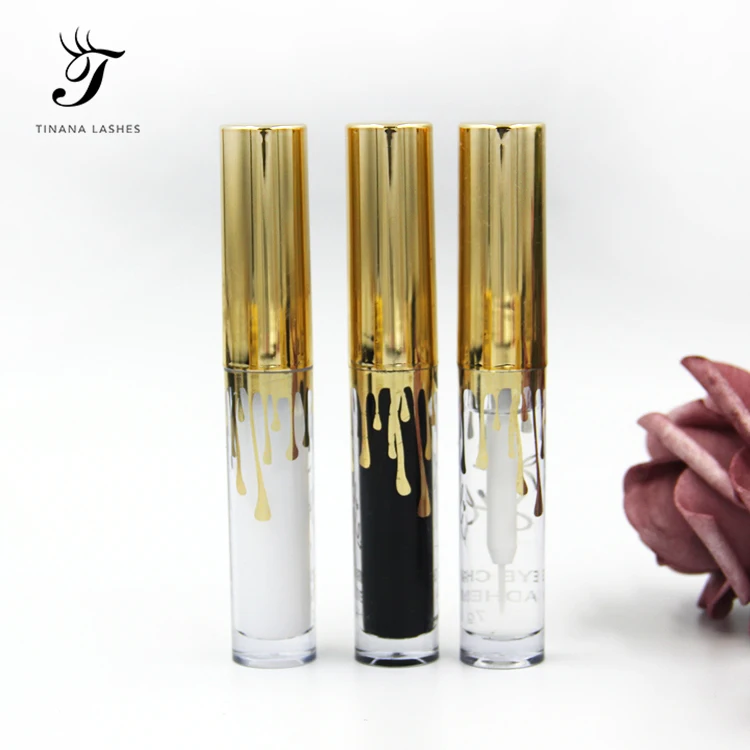 OEM full strip eyelashes adhesive glue waterproof  lash glue eyelash glue