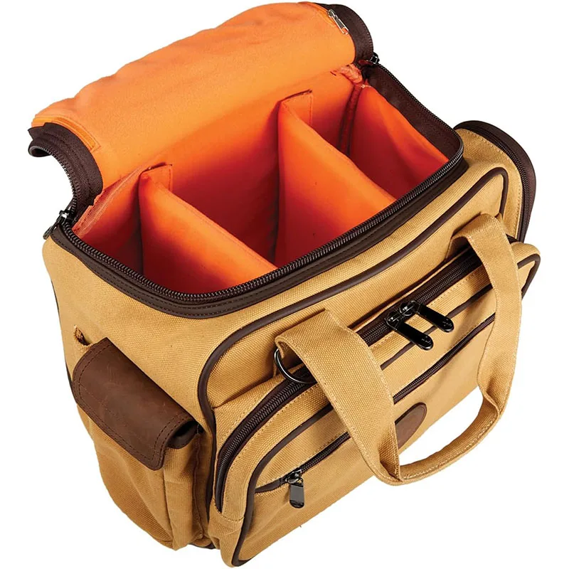 Sturdy unisex bush pilot outfitter travel duffle shoulder carry durable canvas premium pilot flight bag