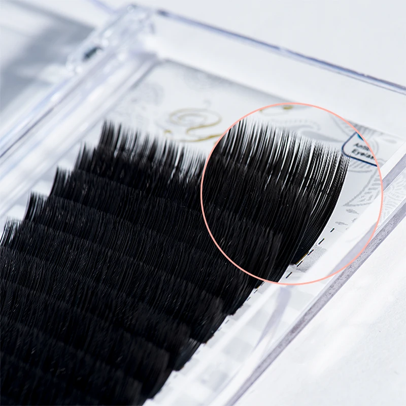 Yelix 0.15mm 10 Degrees Angle Baby Curl Eyelashes Extensions Individual Eyelash Extension