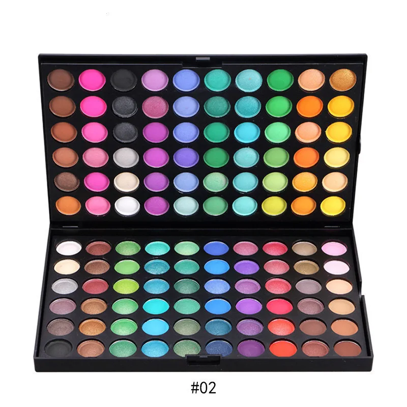The Most Popular 120 Colors Eye Shadow Professional Makeup Products Set With No Logo Customizaton Private Label