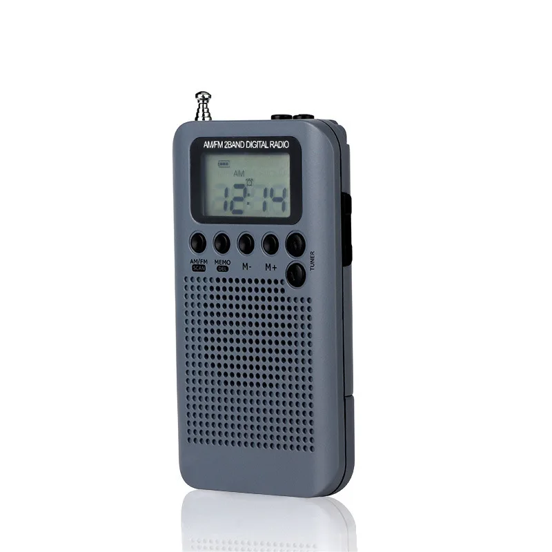 Factory Cheap Price Dual FM AM Stereo Radio Speaker with USB Cable & Earphone
