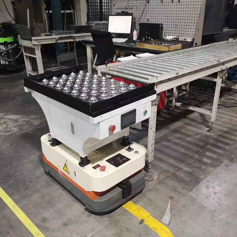 Stable Chassis Roboter Commercial Automatic Obstacle Avoidance Transport Robot Agv