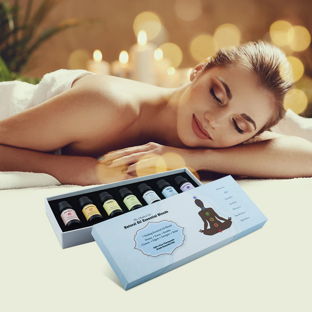Luxury manufacturer OEM/ODM Chakra Essential Oil for body care