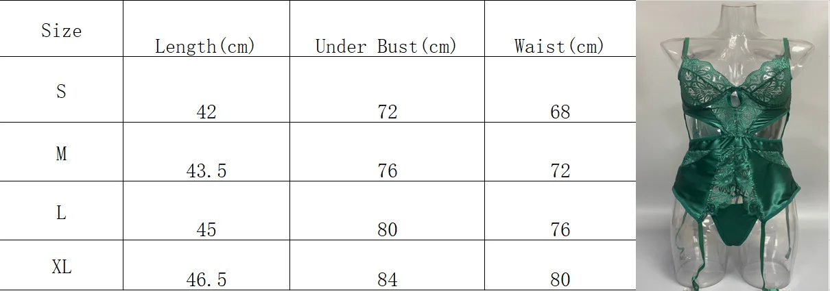 2022 High Quality Sexy Lace Bodysuit Fishnet One Piece Teddy Women Lingerie Set with Garter Belt