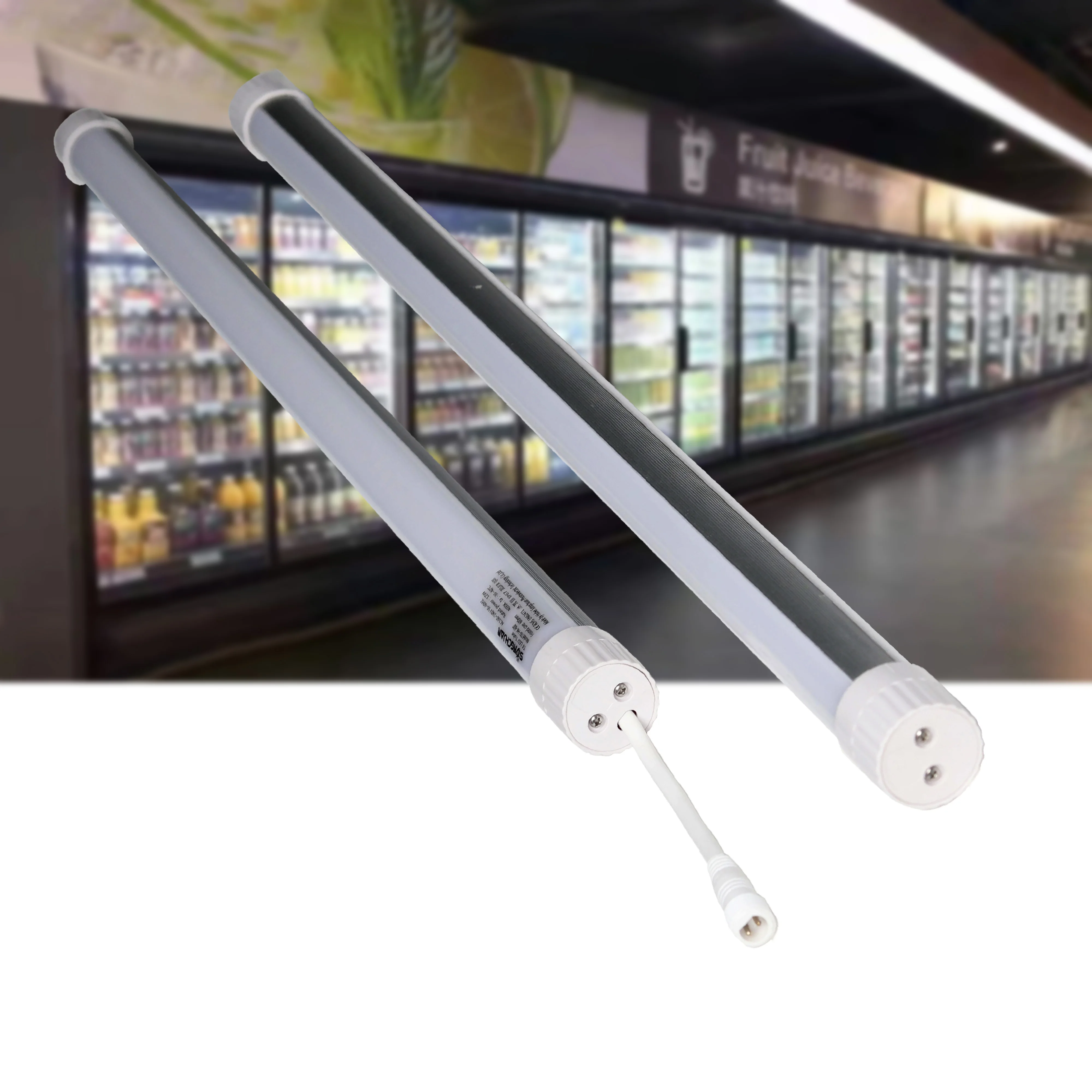 600 мм 14 Вт IP65 водонепроницаемая светодиодная трубка T8 для супермаркета пищевой шкаф лампа холодильника