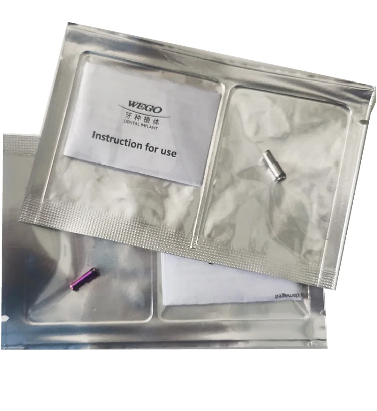 
Implant Analog Wego Factory Tooth Prosthetic Fixture Regular Neck Titanium Alloy Analog Screw for Dental Surgery 