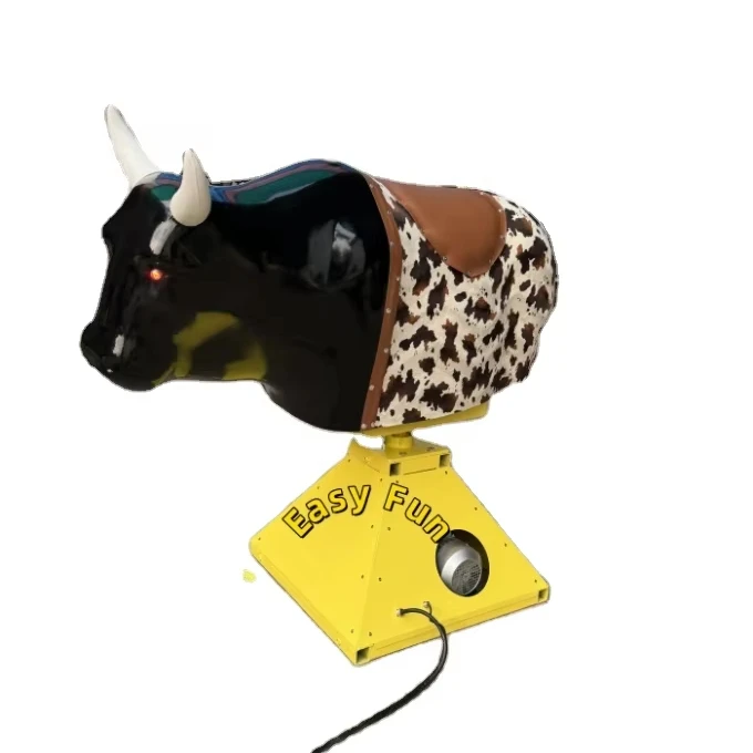 2024 New Amusement Equipment Custom Easy Setup Electronic Rodeo Mechanical Bull Ride Adults Bull Riding Machine For Sale