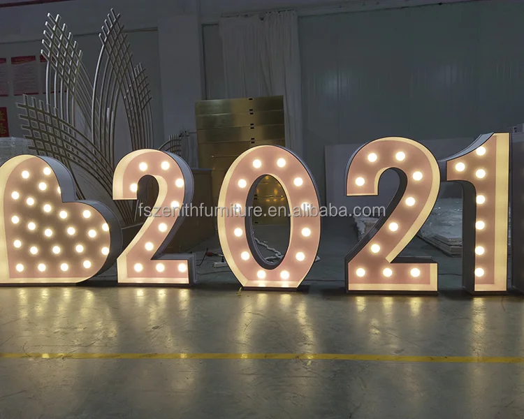 Лидер продаж 4 фута светящийся шатер с цифрами 3D светодиодные Гигантские буквы love baby для дня