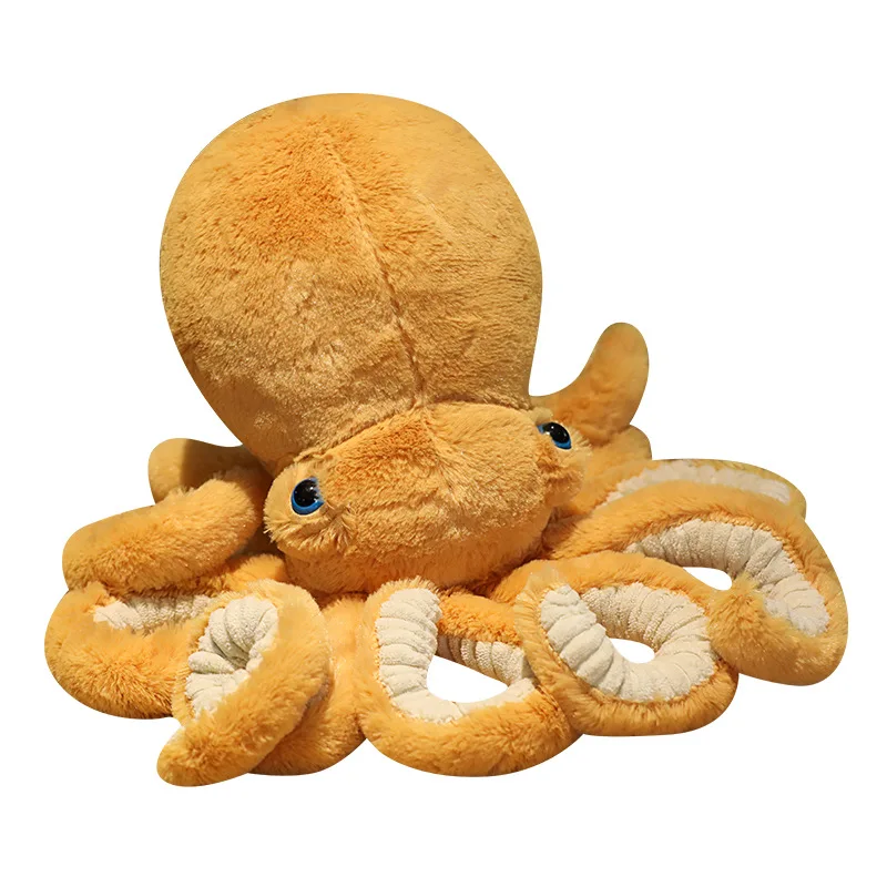 Wholesale Plush Toy Realistic Soft Stuffed Marine Animals Toy Octopus Plush Squid