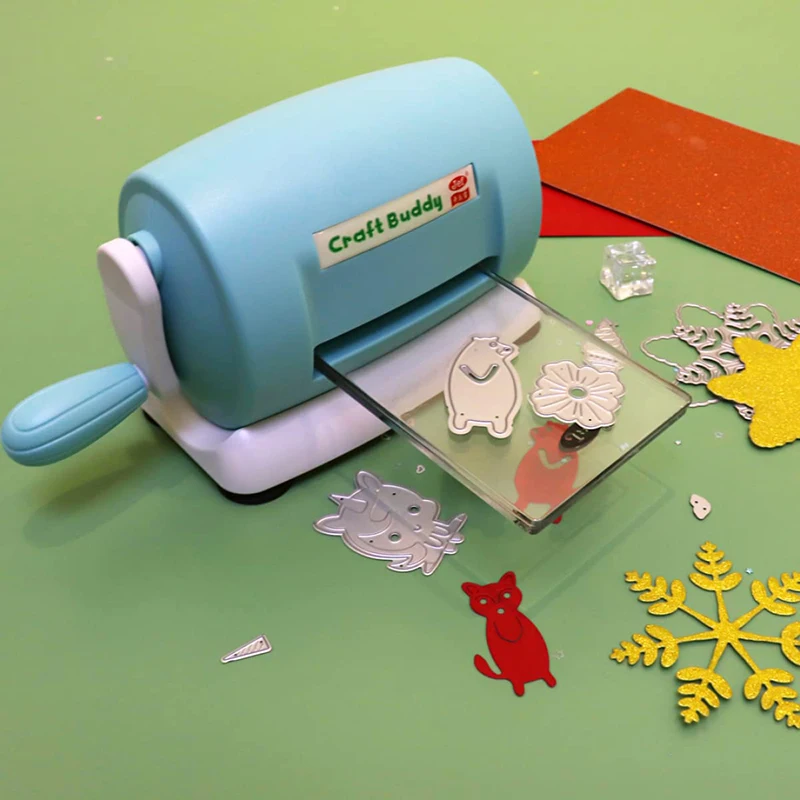 Bview Art Die Cutting Embossing Machine DIY Hand Embossing Machine for DIY Die Cutting Embossing Paper Card Craft Scrapbooking