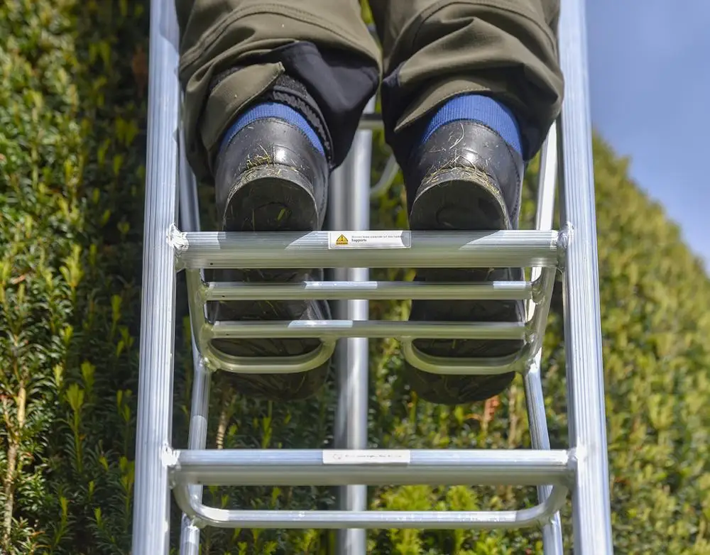 Aluminum Tripod Step Ladder Orchard Harvest for Agriculture