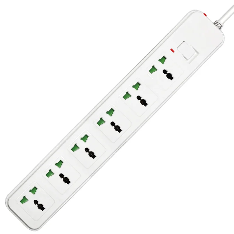 Cross-border factory direct sales of multi-hole strip line socket student dormitory home security door socket high-power socket