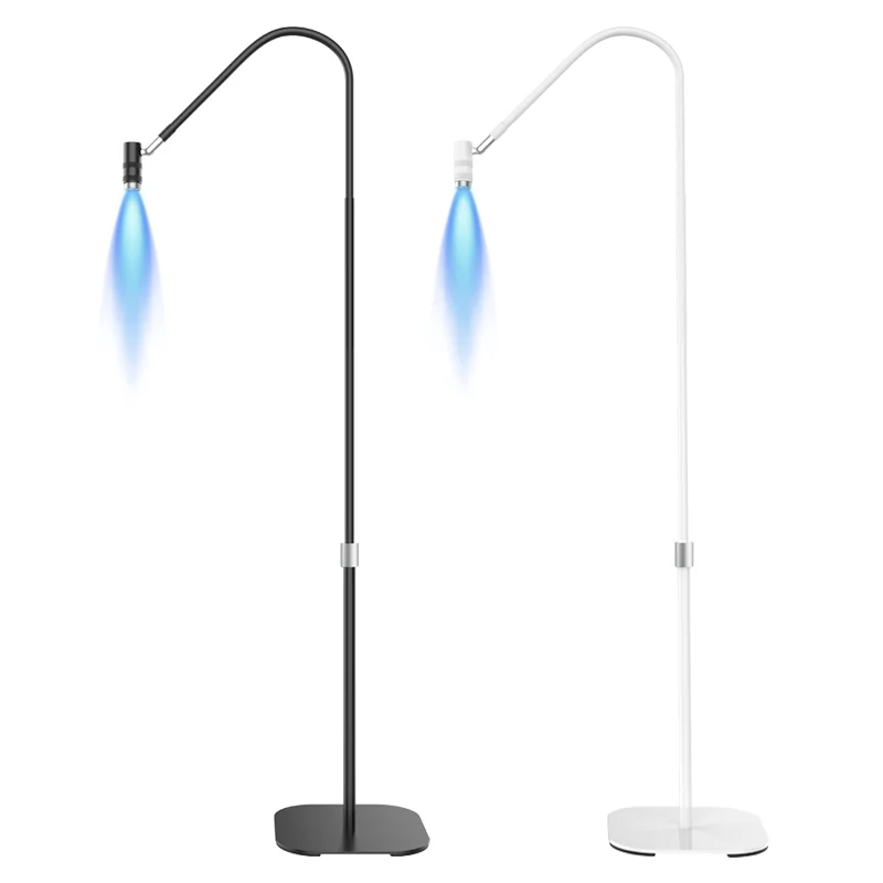 Wholesale Touch Control Power Adjustable Light spot UV Lash Light Professional Salon Floor Led UV Lamp for Nail