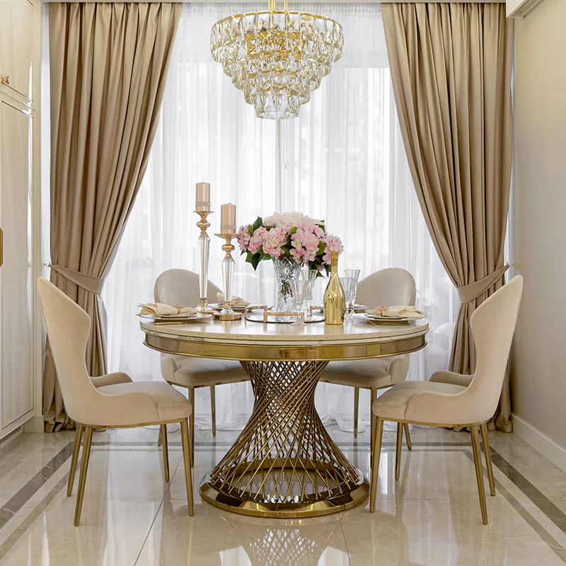 Home furniture round center table marble coffee tables modern luxury coffee table for living room