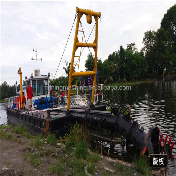 KEDA Dredging Equipment Sand Dredge Machine Cutter Suction Dredger For River Sea Port Construction