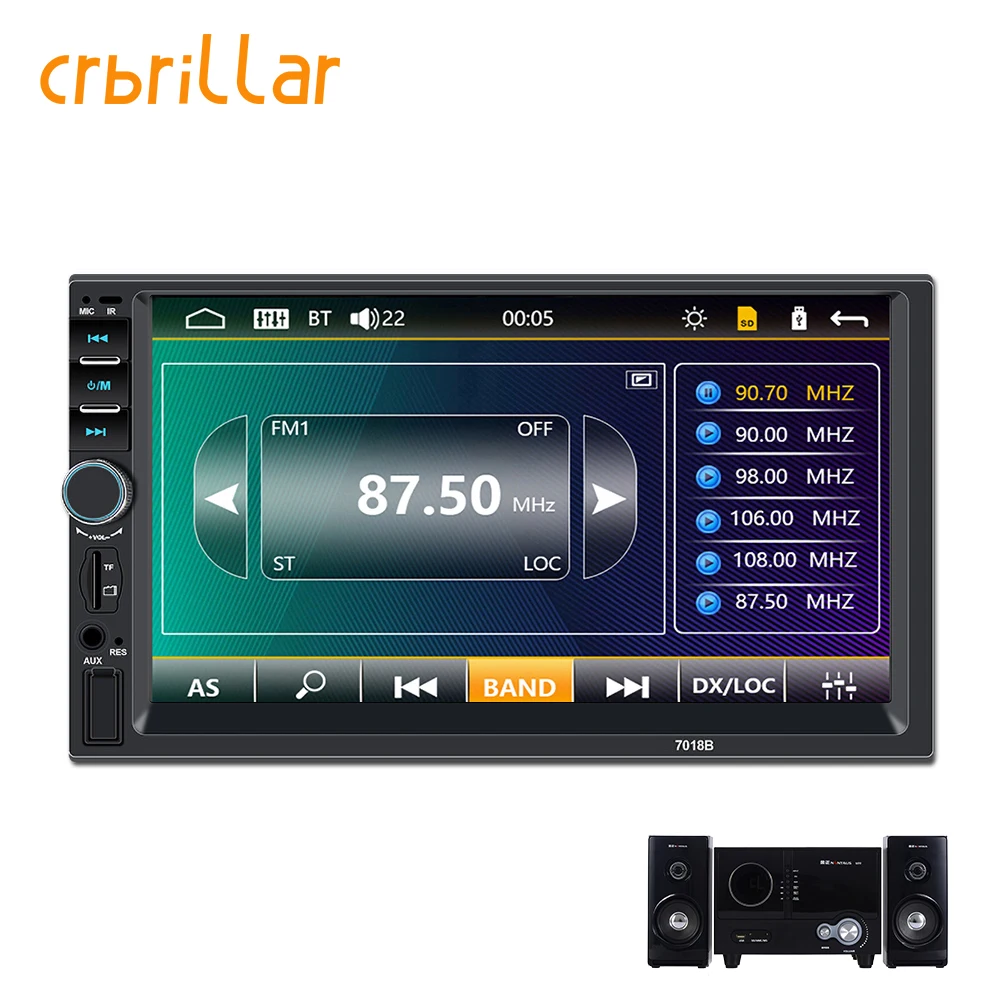 Hot Selling 2din Android Universal Radio Dvd Mp4 Video Car Mp5 Player