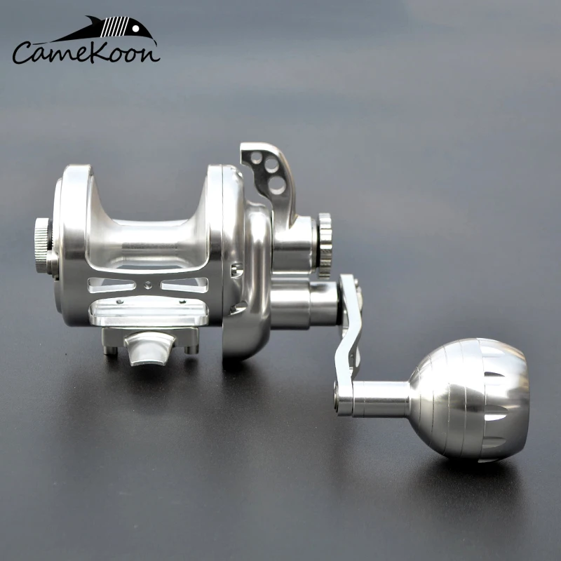 
Saltwater fishing multicolor full metal trolling reel 