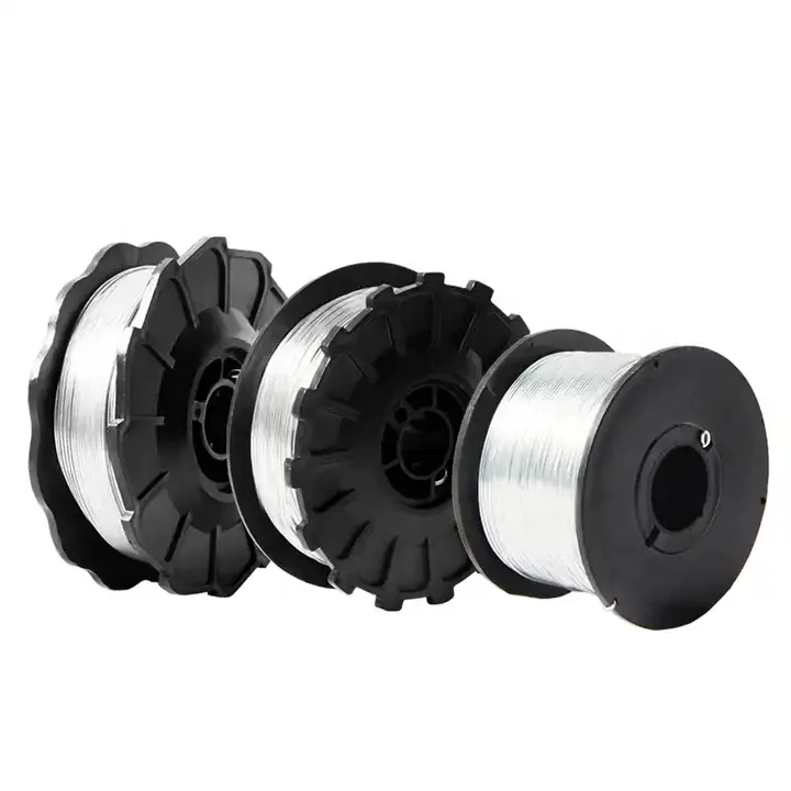 0.8mm galvanized black annealed wire with makita machine construction tool rebar tying