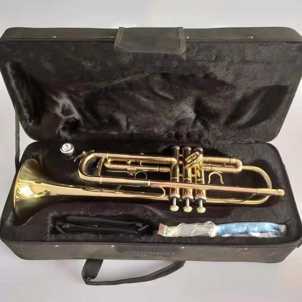 
Made in China of high quality brass Bb trumpet instruments 