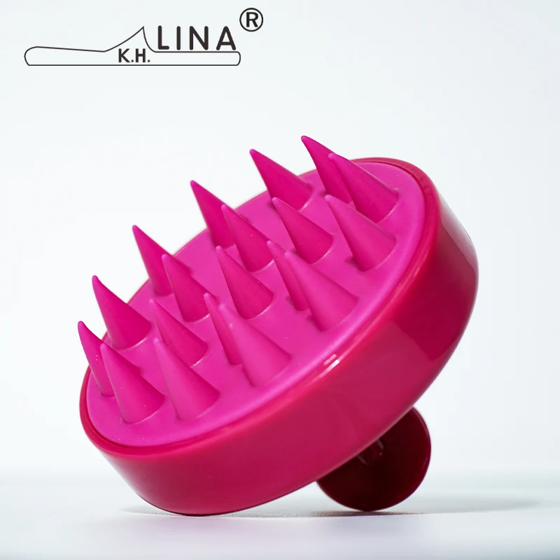 Hot Sale Silicone Handheld Manual Plastic Scalp Massager Head Scrubber Shower Shampoo Hairbrush For Hair Growth Brush