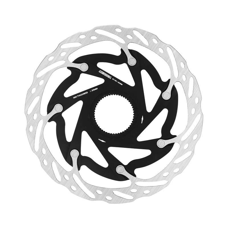 MEROCA RT-RX Mountain Bike 140/160mm Central Locking Rotor EIEIO High-carbon Steel Hydraulic Disc Brake Rotors Bicycle Parts