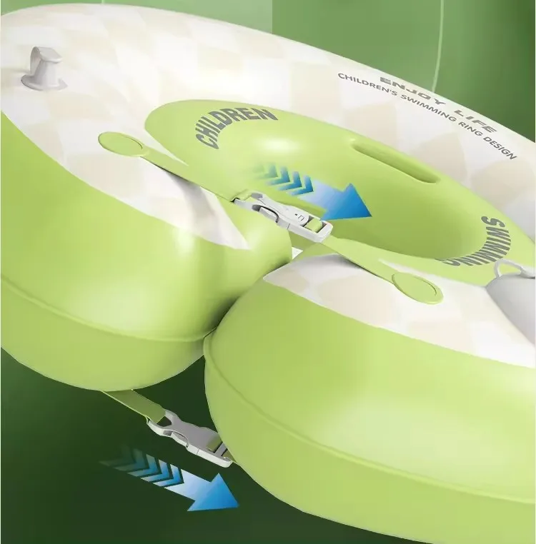 Newborn Baby Neck Swim Ring Thickened Children Swimming Neck Float For Shower Collars Baby Swimming Float Neck Ring