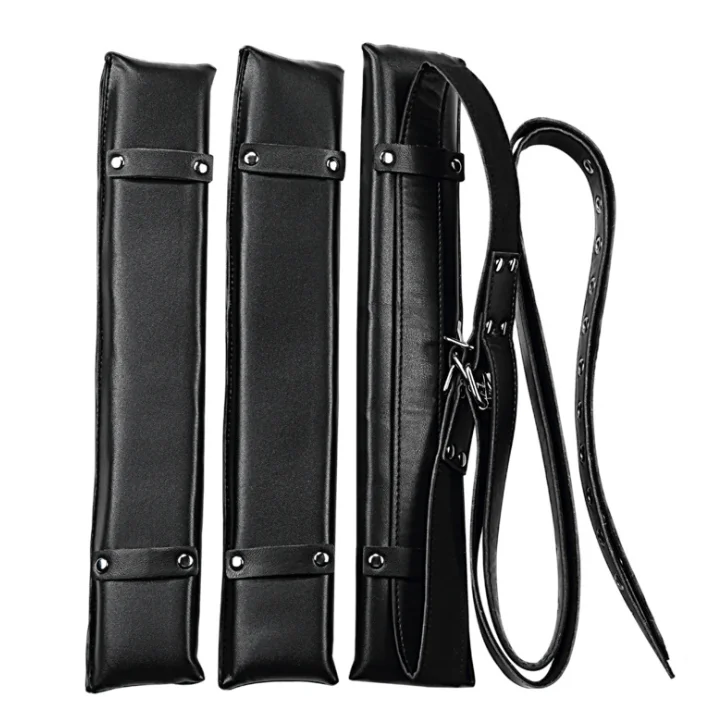 Leather Slave Adult Sex Toys Ankle Cuffs Bondage Restraints For Couples Bdsm