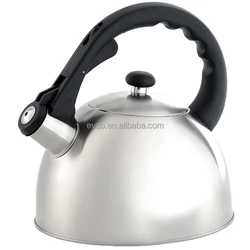 Satin Splendor 2.8 Qt. Stainless Steel Whistling Tea Kettle