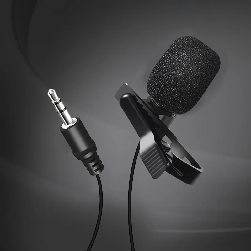 
3.5mm Lavalier mini Noise Cancelling Mic Insert Lapel Collar Microphone for android cellphone and tablet 