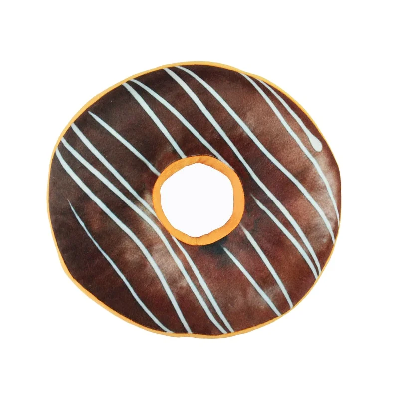 Multiple Flavors Donuts Styling Design Filled Foam Particles Home Decor Sofa Throw Pillows