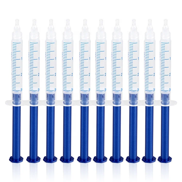 Hot Sell 3/5/10ml Teeth Whitening Bleaching Gels Private Logo Teeth Whitening Gel