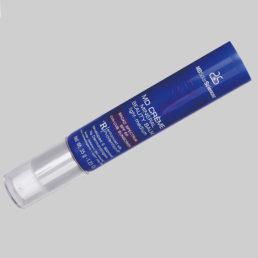 D25mm nifty and lovely small round tube cosmetics without air pump PE tube, used for skin care series