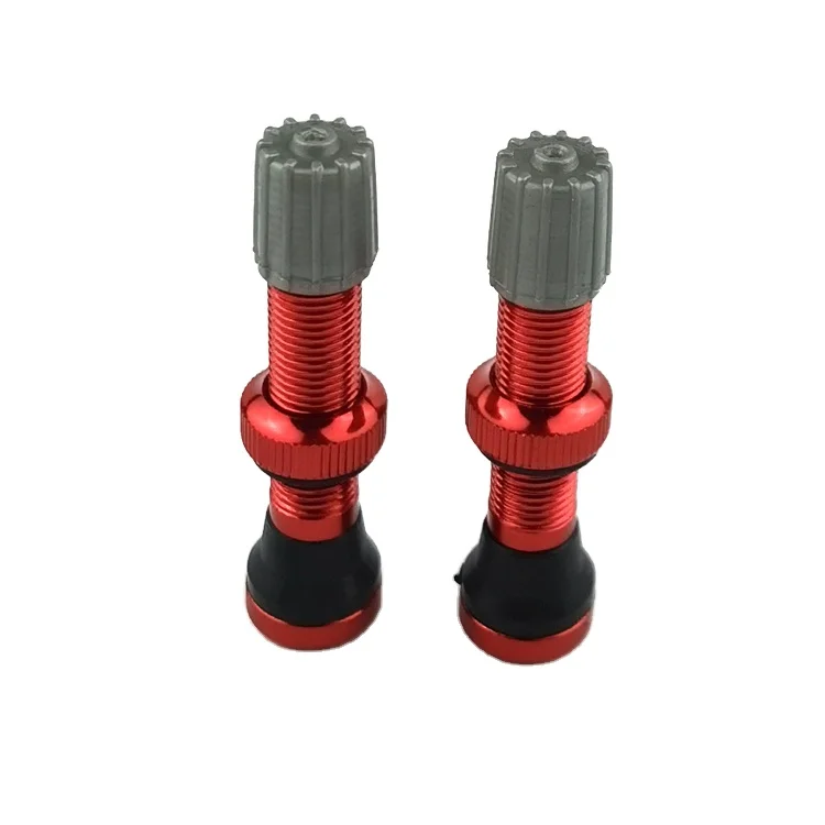 Wholesale 40mm 44mm American Schrader Tubeless bike valve stems for MTB bicycle