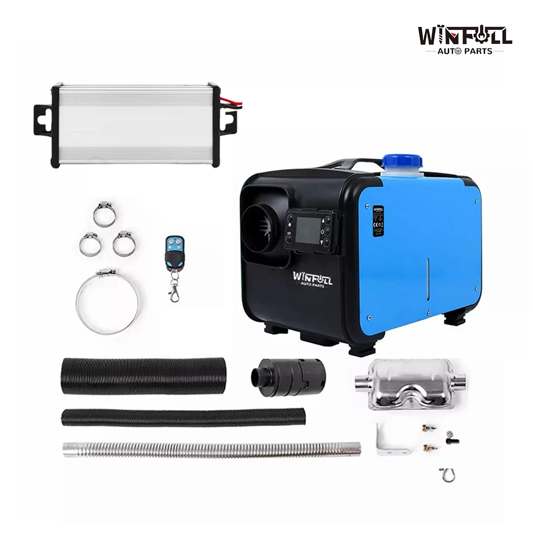 12v 24v 5kw 8kw New Style Green Parking Heater Customized Diesel Air Heater Similar to webasto