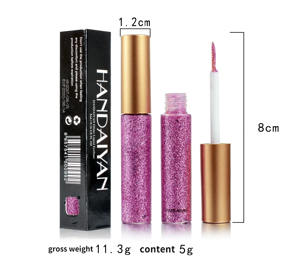 HANDAIYAN быстросохнущая жидкая подводка для глаз 10 видов цветов Make Up набор партии подарок косметический вашего логотипа оптовая продажа OEM/ODM карандаш-подводка