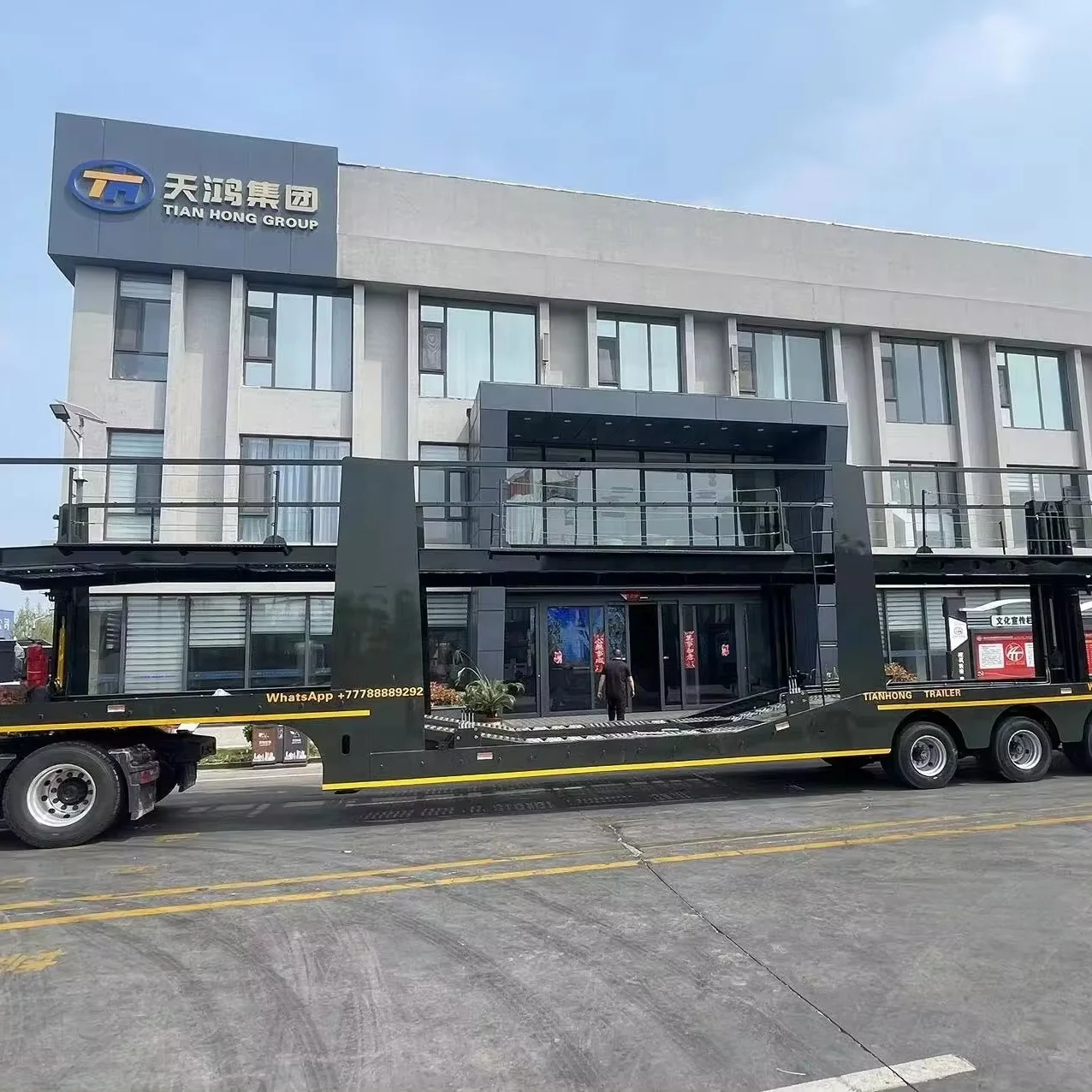 China Direct Factory Best Price Car Transporter Trailer/Car Carrier Truck Vehicle Carrier Trailers for Hot Sale