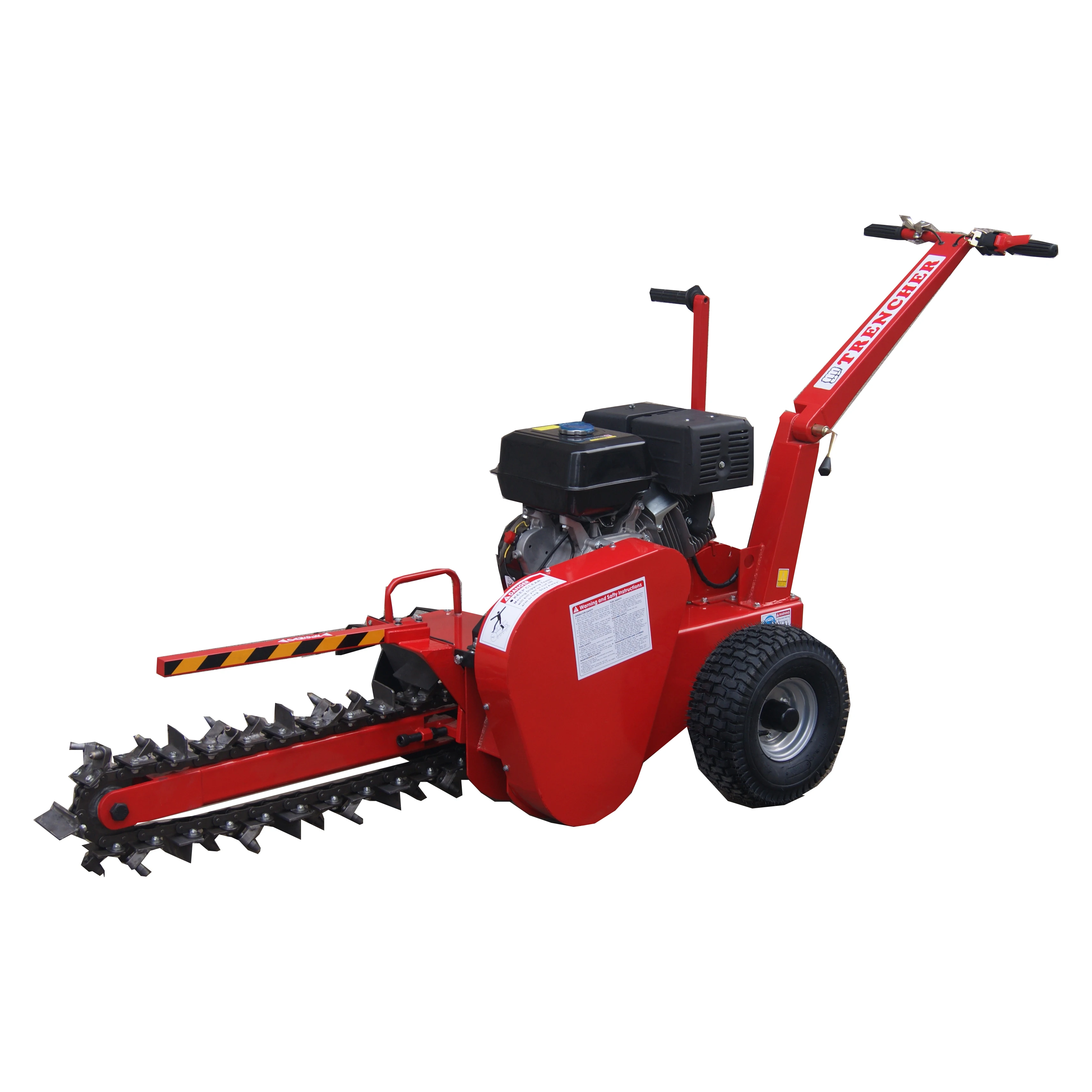 27 teeth micro trencher has strong power can work for a long time